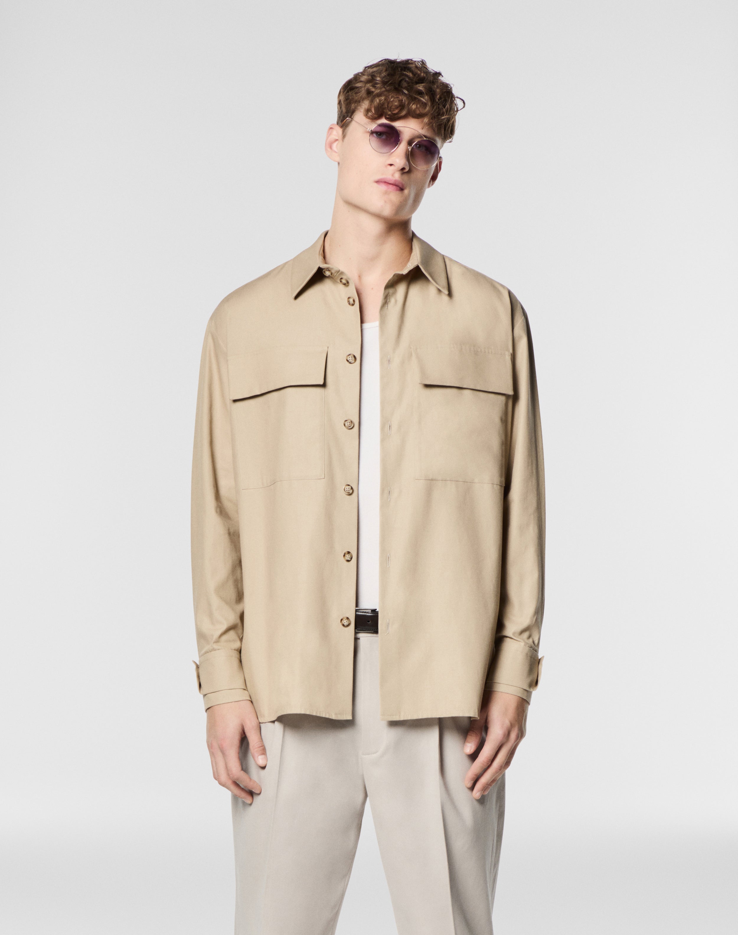 Shirt Casual 1.0 - Beige