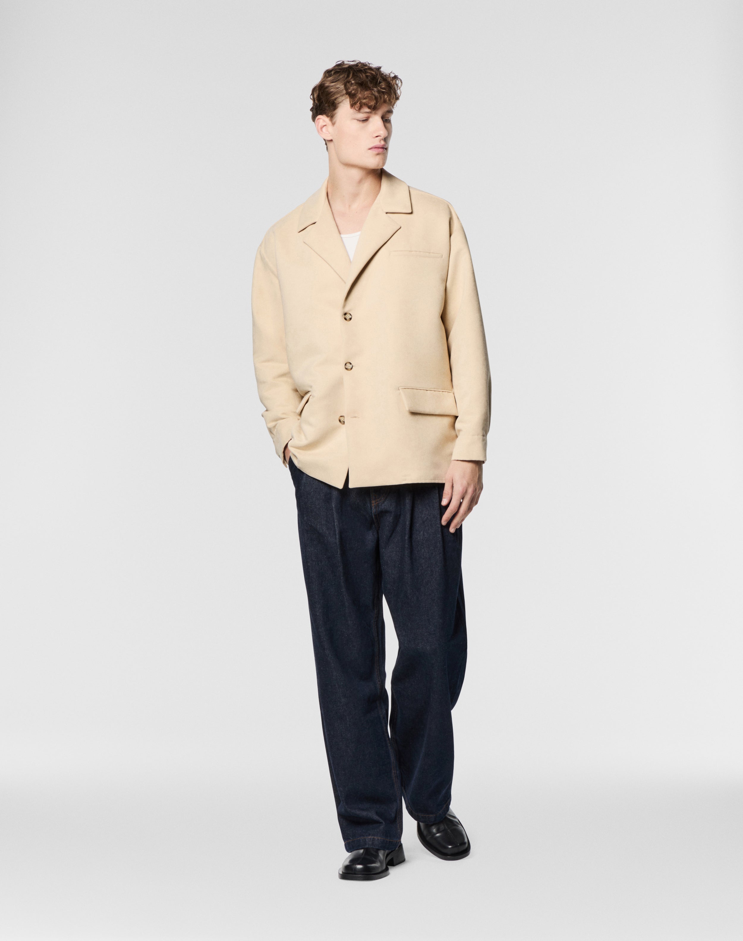 Shirt Shacket 1.0 - Cream