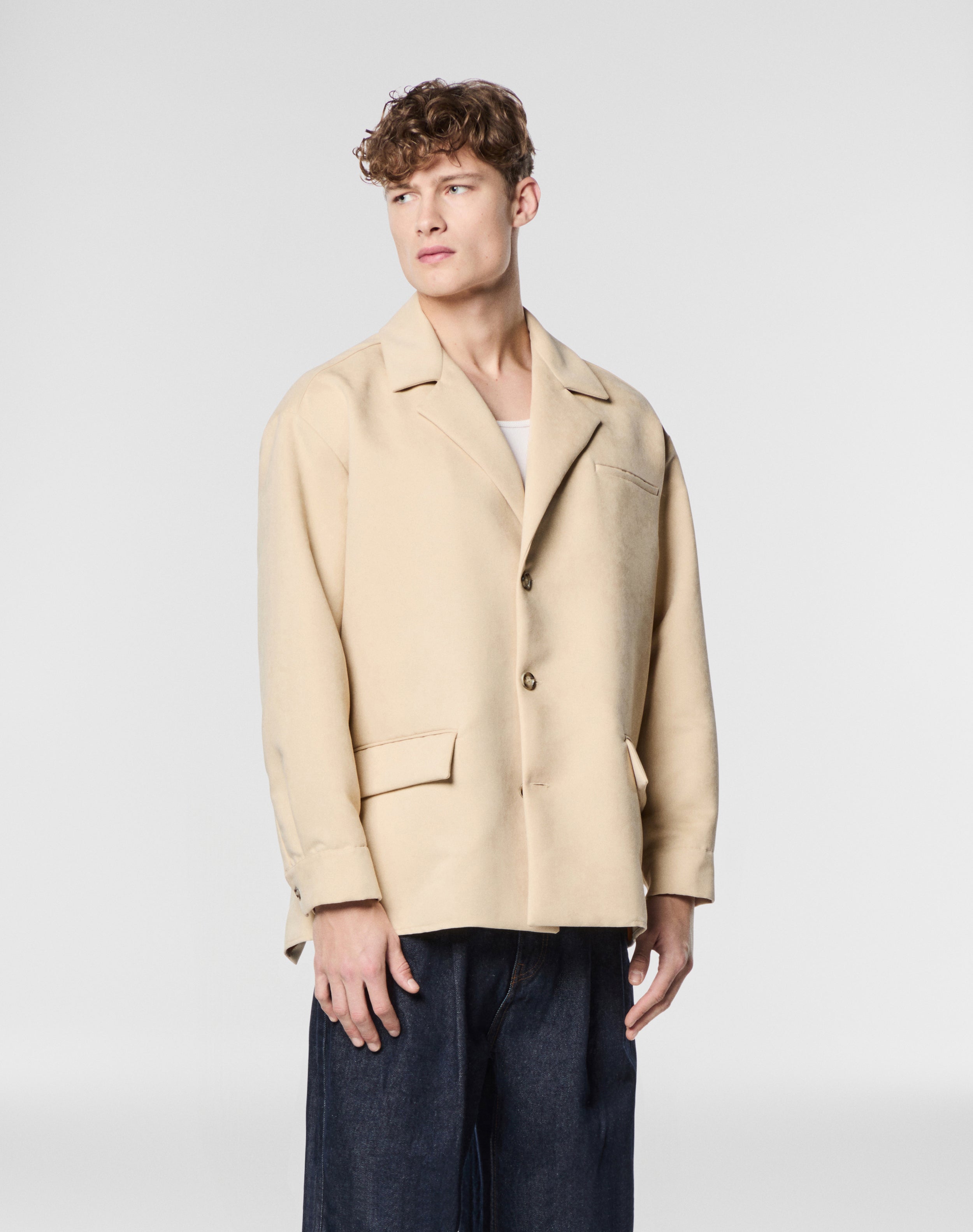 Shirt Shacket 1.0 - Cream