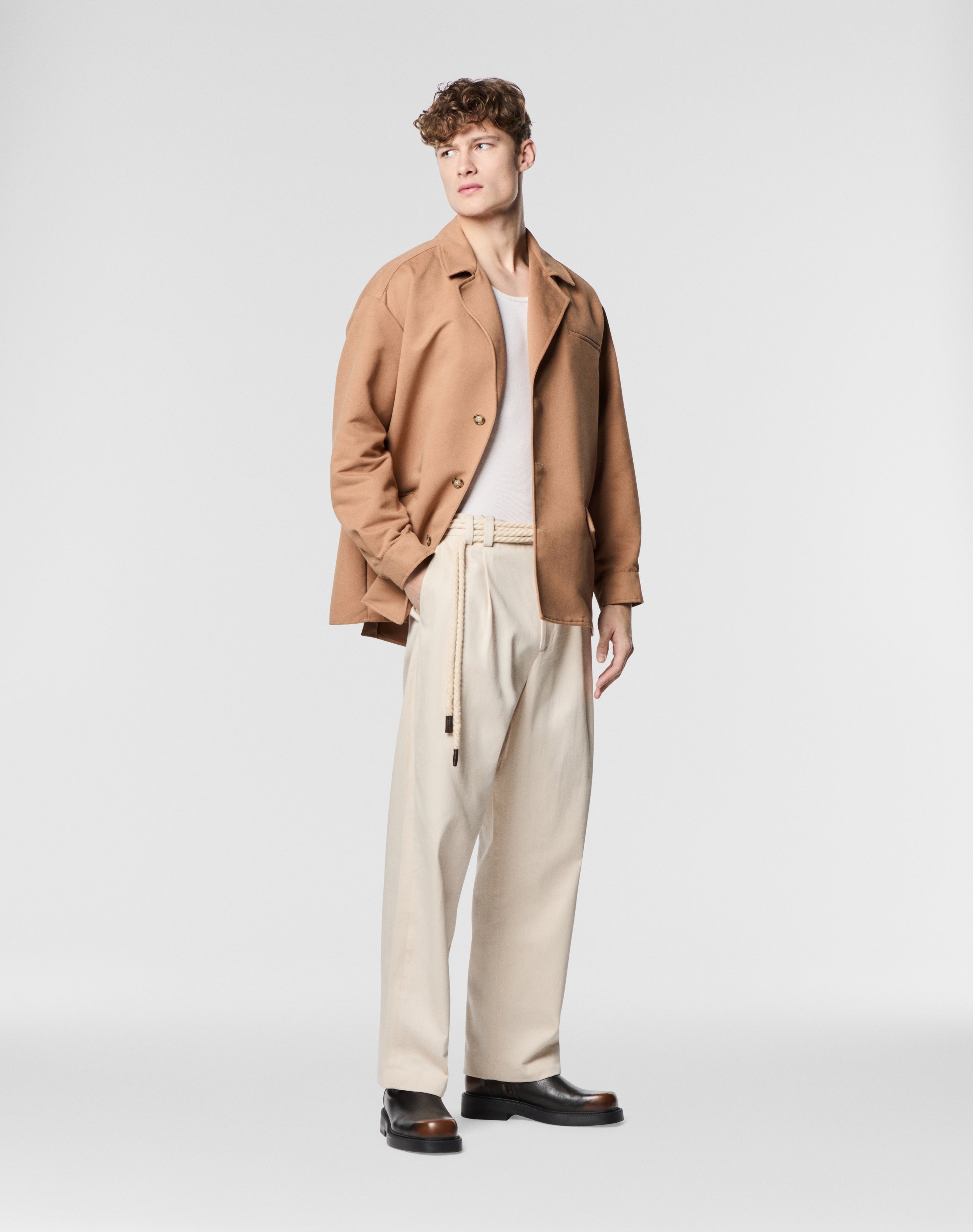 Shirt Shacket 1.0 - Camel