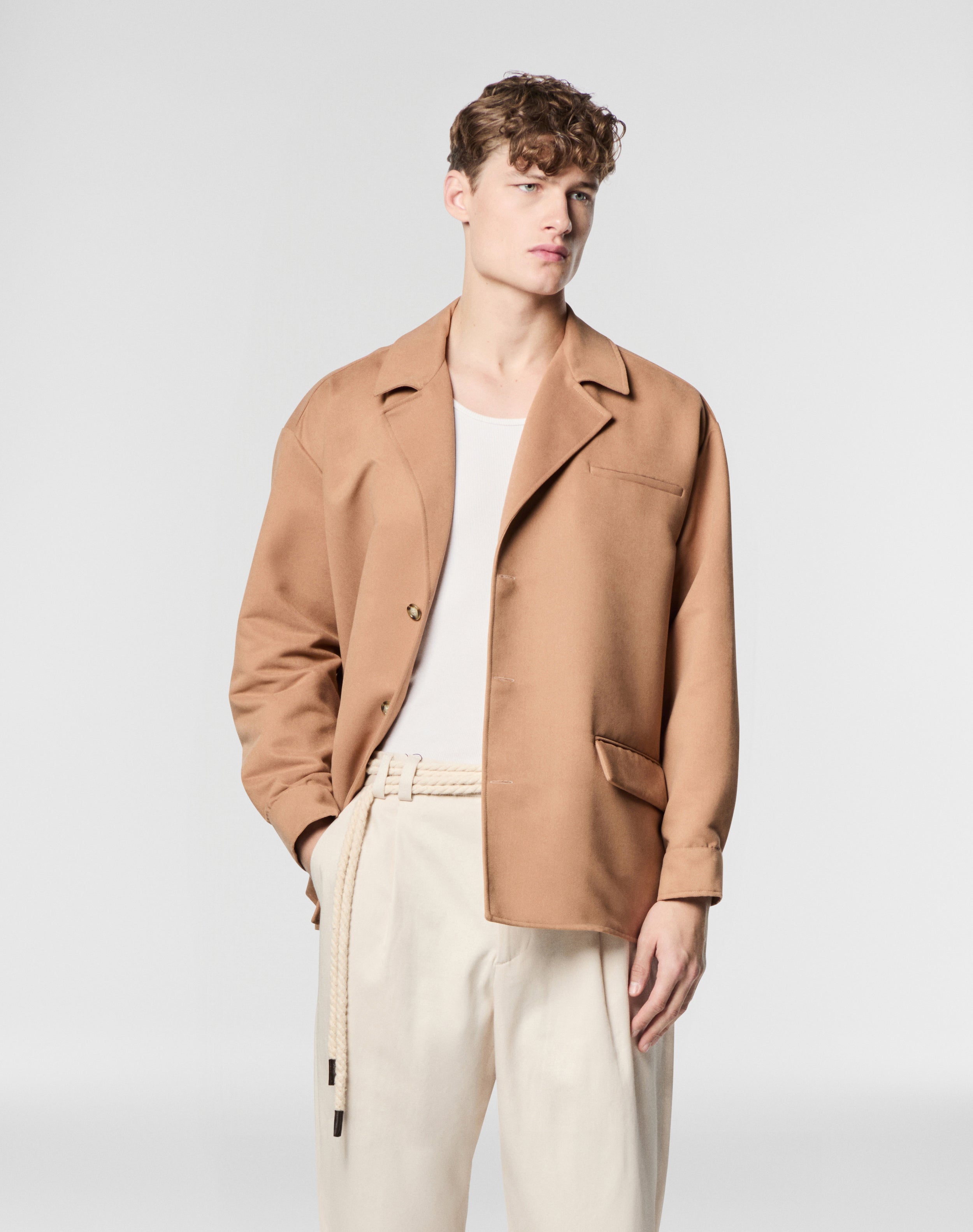 Shirt Shacket 1.0 - Camel