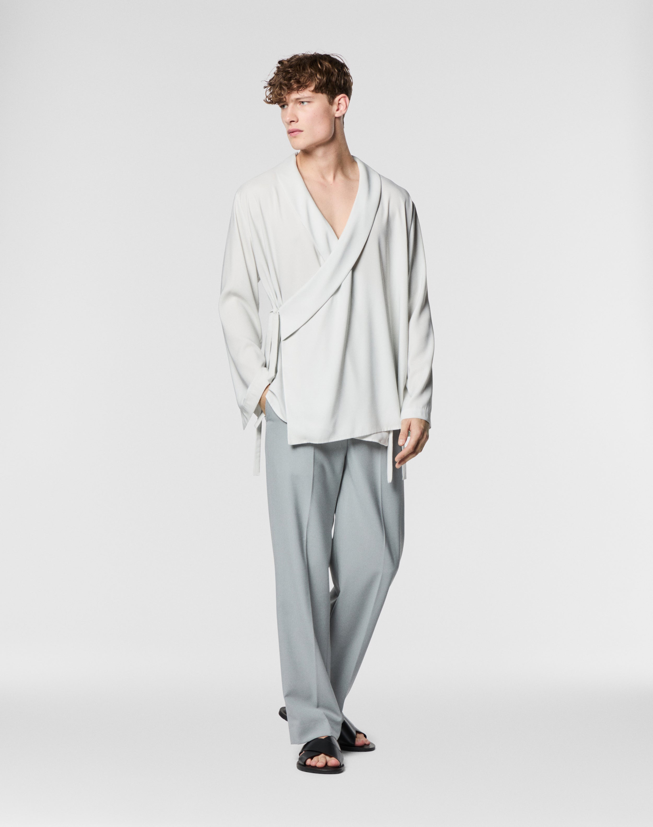 Camicia Wrapped 1.0 - Bianco Ghiaccio