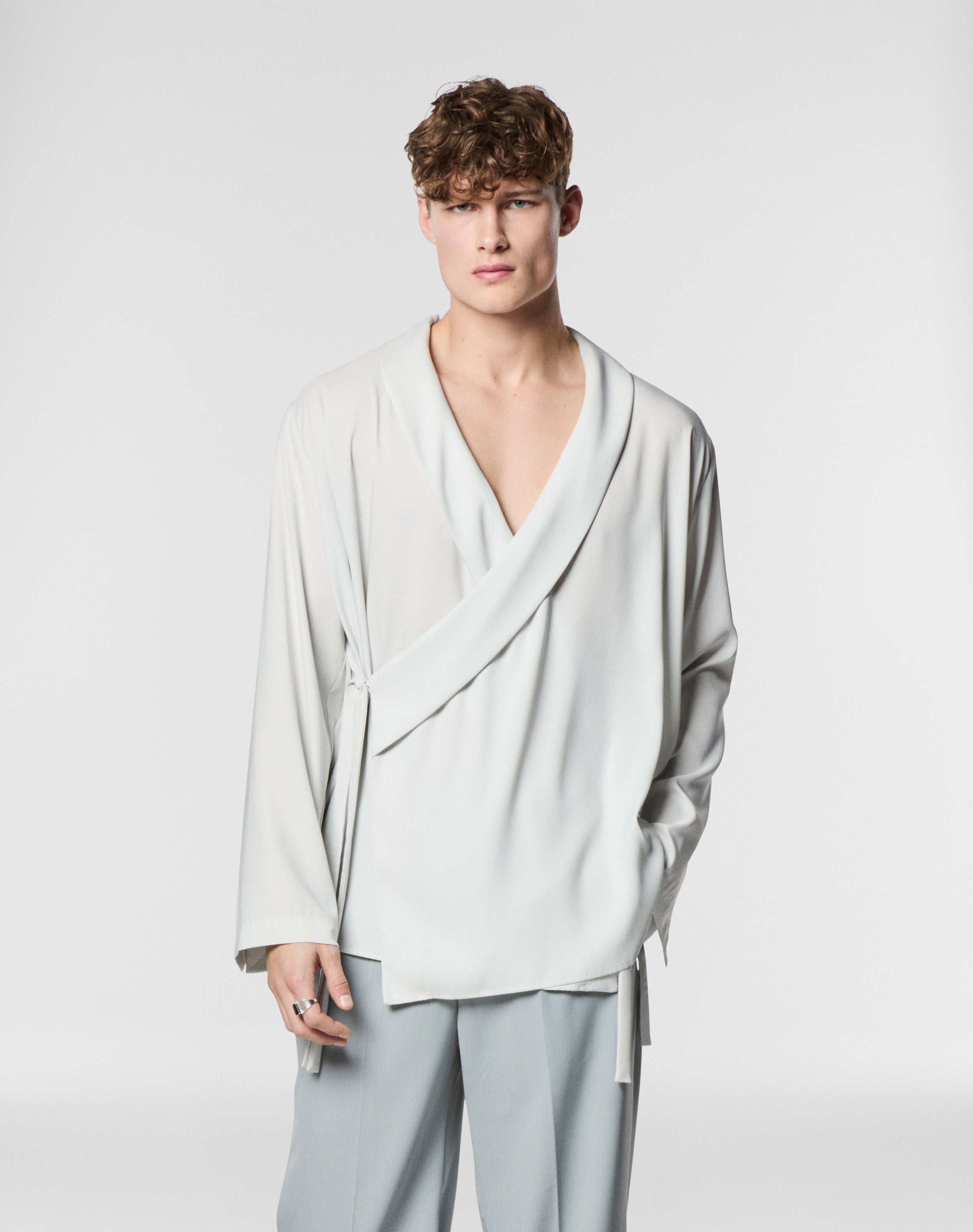 Camicia Wrapped 1.0 - Bianco Ghiaccio
